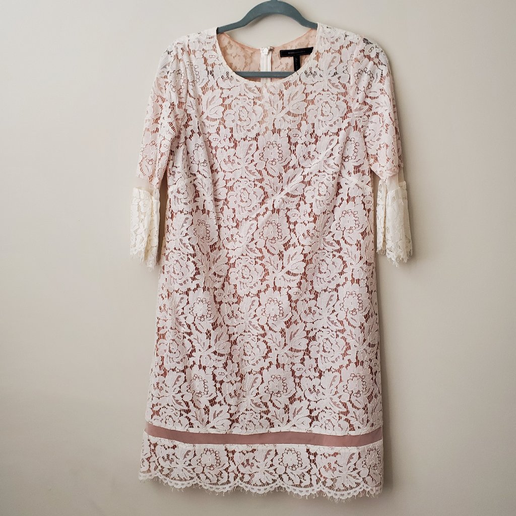 Bcbgmaxazria Lace Dress Sz 6